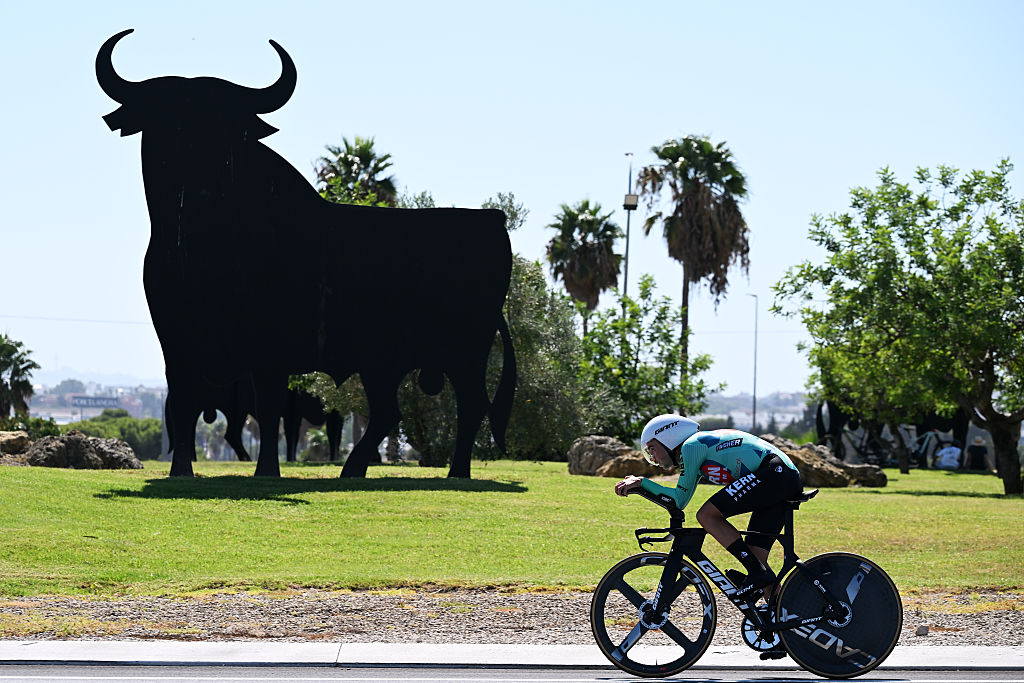 Ibon Ruiz (Team Equipo Kern Pharma) during stage 18 of the 2026 Vuelta a España in Jerez de la Frontera, Spain. (Photo by Tim de Waele/Getty Images)