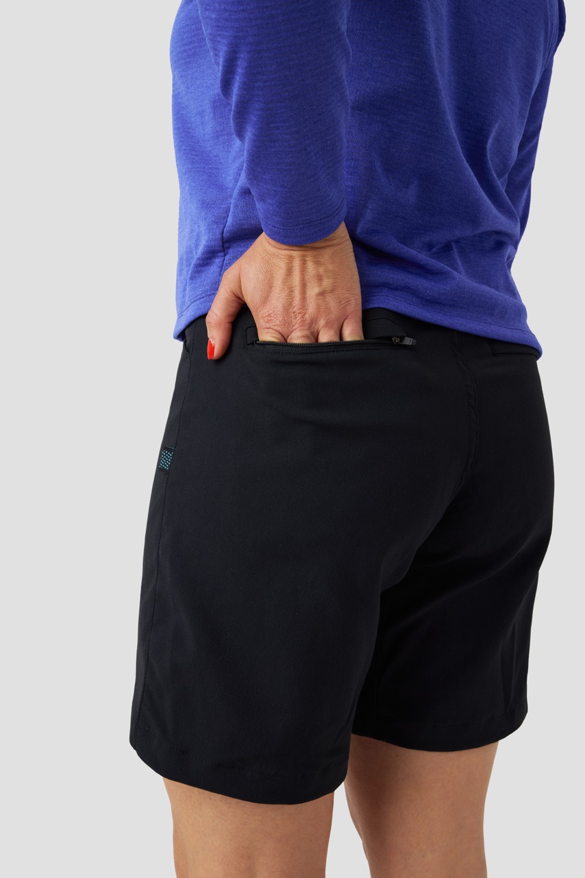 Ornot Mission Short for Women back pocket